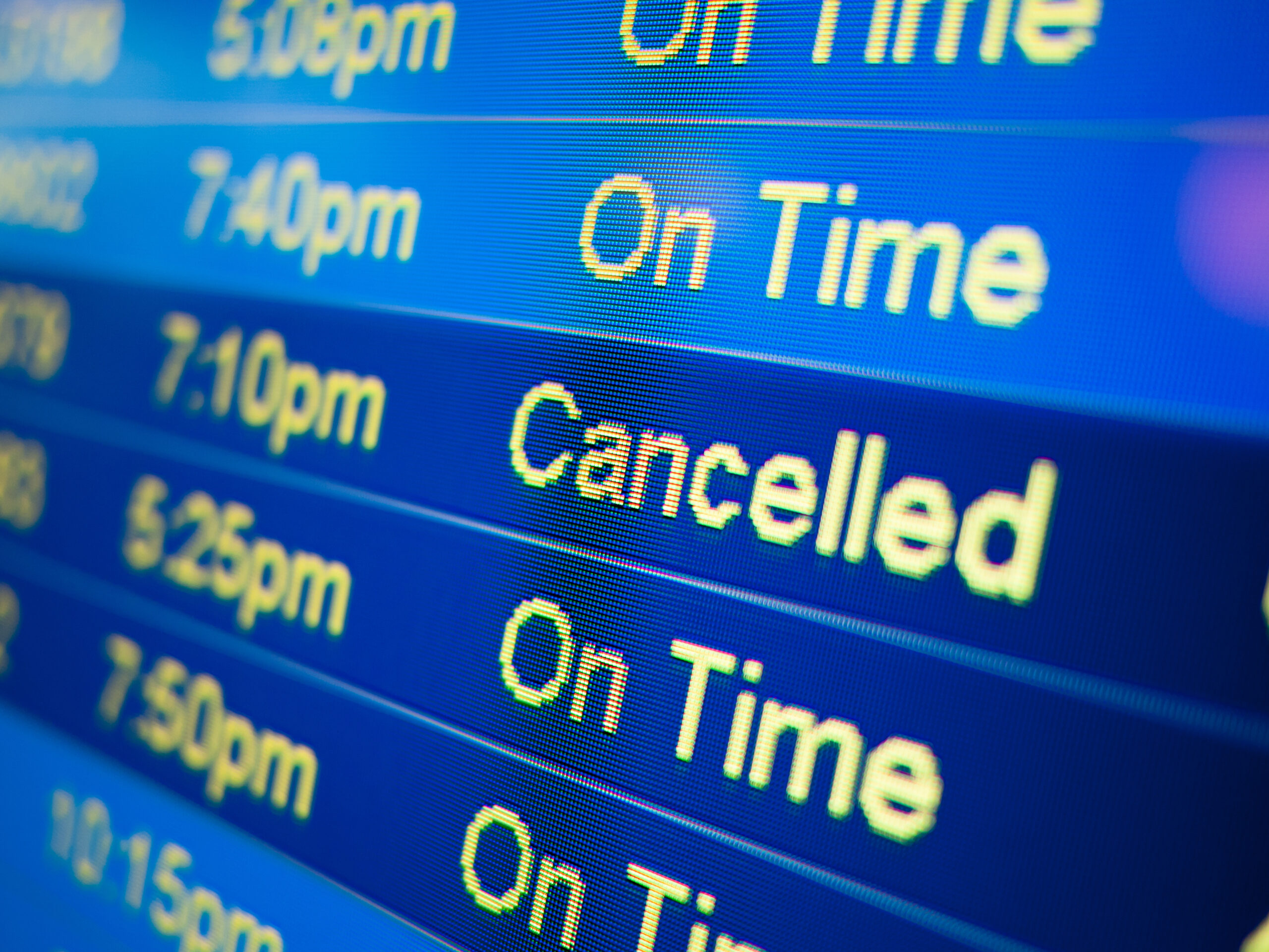 cancelled flight